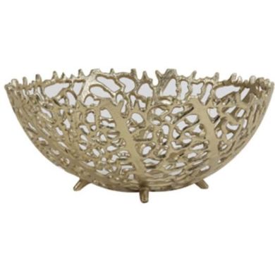 Тарелка &Oslash;25,5x11 см GALAXA, античное золото Light&Living 6323785