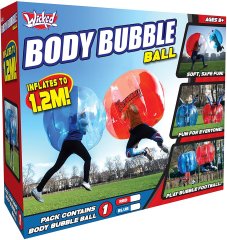 Большой надувной шар 1 шт WICKED BODY BUBBLE BALL в ассортименте WKBBB