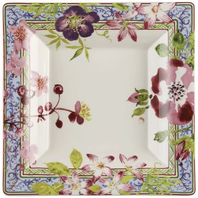 Большой квадратный поднос для конфет MILLEFLEURS 17 x 17 см GIEN 1643CCEC01