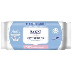 Влажные гипоаллергенные салфетки с витамином Е, 60 шт. - 0+ Bobini 5900931027891