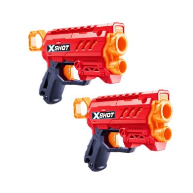 X-Shot Набор быстрострельных бластеров Excel Double Micro 2.0 (16 патронов), арт. 36727R