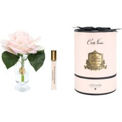 Аромат для помещений Роза Charente Pink в прозрачном стакане Cote noire CHR15