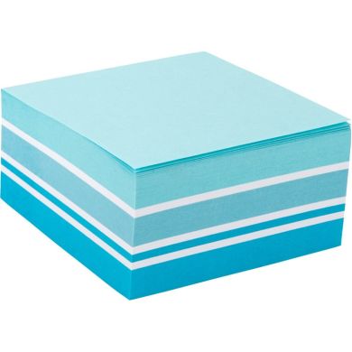 Блок бумаги с липким слоем Axent, 75x75 мм, 400 листов, пастельные цвета 2327-70-A
