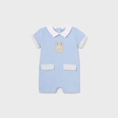 Боди короткий рукав 1C, р.62 Mayoral Голубой 1724