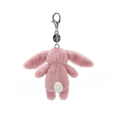 Брелок-м'яка іграшка JellyCat Bashful Bunny, рожевий BB4TBC