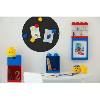 Декоративная полка для хранения книг Х4 синяя Lego 41141731