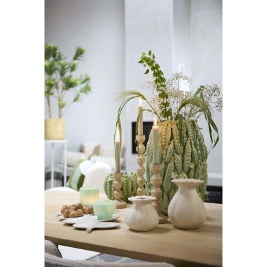 Декоративна ваза 31,5x30,5x45 см FABA кераміка,м'ятно-зелена Light&Living 5716376