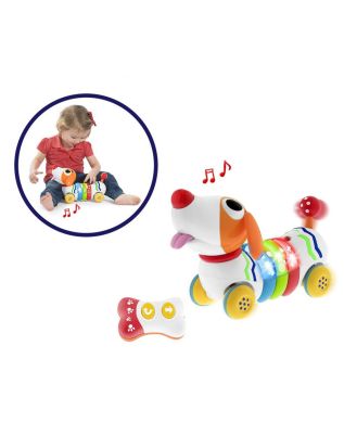 Іграшка музична Chicco Песик Dog Remi 09336.00, Різнокольоровий