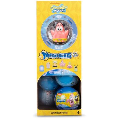 Игрушка-сюрприз в шаре MASH'EMS S5 ГУБКА БОБ КВАДРАТНЫЕ ШТАНЫ (в ассорт.) 53715