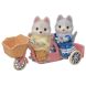 Ігровий набір Sylvanian Families Малюки Хаскі на велосипеді 5637