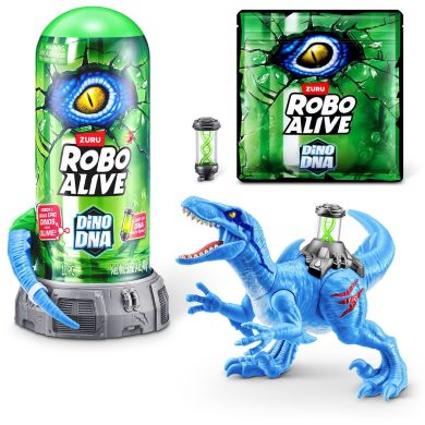 Интерактивный игровой набор ROBO ALIVE S1 ДНК ВЕЛОЦИЗАВРА 71139B