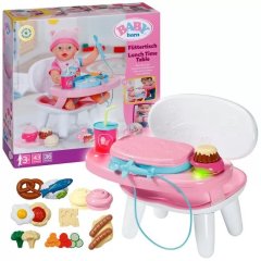 Интерактивный столик для кормления куклы BABY BORN S2 &ndash; ВРЕМЯ ОБЕДА (свет, звук) 840634