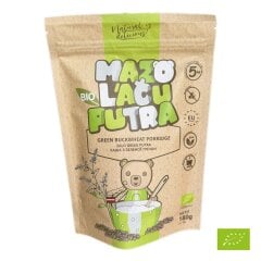 Каша из зеленой гречки безмолочная органическая (180г) 5+ Mazo Lāču 4751030350653