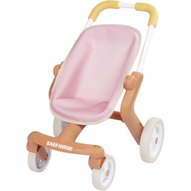 Коляска для куклы Baby Nurse Терракотовая пудра. Прогулка с поворотными колесами 7600251224