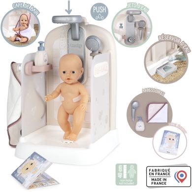 Игровой набор Душевая кабина с подачей воды и аксесс., 47хЗ0х31 см SMOBY TOYS 220382