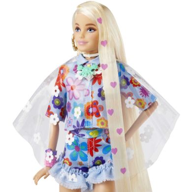 Лялька Barbie Барбі Екстра у квітковому образі HDJ45