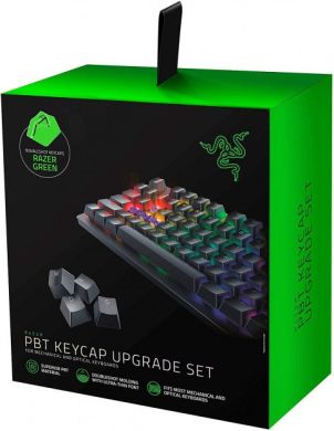 Набор кейкапов для клавиатуры Razer PBT Keycap Green 120 pcs зеленые RC21-01490400-R3M1