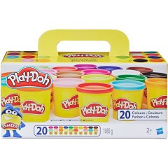 Набір пластиліну, 20 баночки Play-Doh A7924