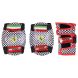 Набор роликовые коньки Ferrari размер 33-36 + комплект защиты Красный FK7-1