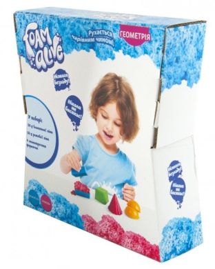Набір з повітряною піною для дитячої творчості Foam Alive Геометрія 5905