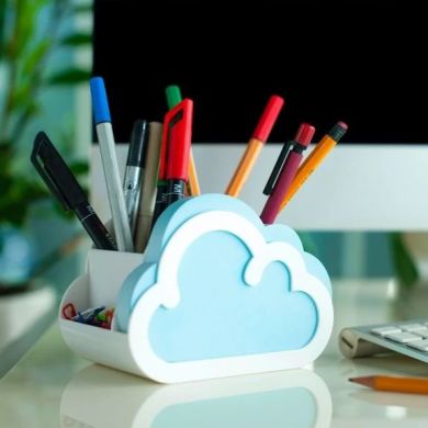 Настільний органайзер зі стікерами Cloud Notes Desktop Thinking Gifts CN