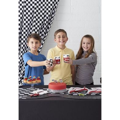 Одноразовые стаканы Talking Tables Party Racer бумажные 8 шт. RACE-CUP-CAR
