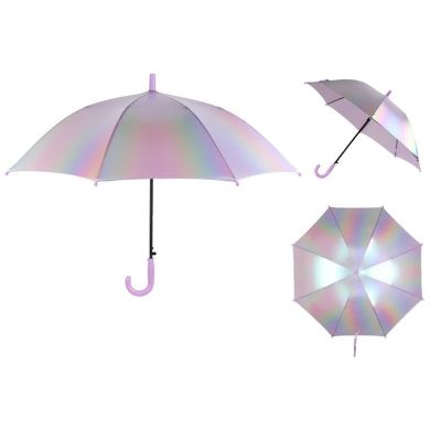 Парасоля Kite дитяча 2001-3 рожевий голографік 68 см Kite K24-2001-3
