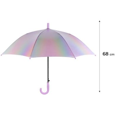 Парасоля Kite дитяча 2001-3 рожевий голографік 68 см Kite K24-2001-3