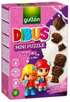 Печеньe Gulon Dibus Mini Puzzle 8410376052275