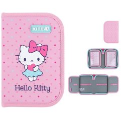 Пенал Kite 1 від., 2 відворот, без наповнення 622 Hello Kitty HK26-622
