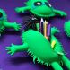 Пенал Tinc силіконовий зелений у вигляді персонажа Fuzzy Guy SIPCHUGR