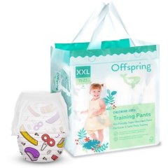 Підгузки-трусики Offspring розмір XXL, 15-23 кг, 24 шт, Крафтова майстерня DP-OI-FAP-XXL24P-CRA 9355465008360, XXL