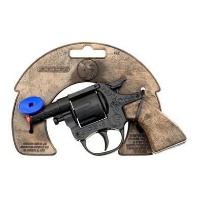 Игрушечный револьвер Gonher Police на 8 пистонов 3073/6