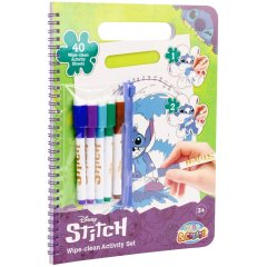 Раскраска с стирающимися маркерами DISNEY STITCH Активити ST252410