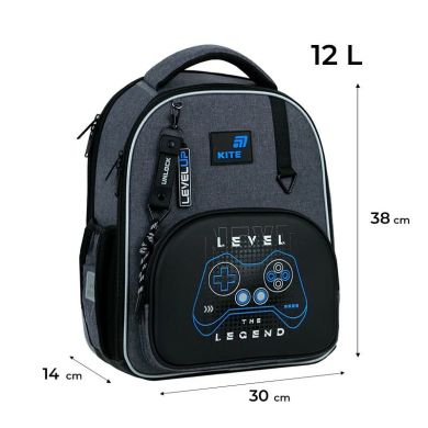 Рюкзак Education каркасний 556 Level UP K26-556M-3