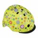 Шлем защитный детский GLOBBER, Цветы Зеленый, с фонариком, 48-53 см XS/S 507-106