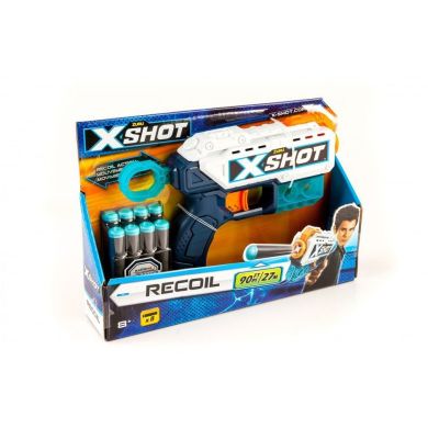 Скорострельный бластер X-Shot EXCEL Recoil 8 патронов 36184Z