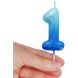 Свеча для торта Happy Birthday Candle голубая &mdash; 1 Legami CNU0012