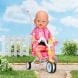Трехколесный велосипед для куклы BABY BORN ПРИКЛЮЧЕНИЯ С БЕРТОЮ 834299