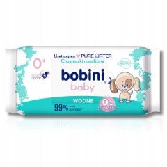 Влажные салфетки Pure Water, 60 шт. - 99% воды - 0+ Bobini 5900931031607
